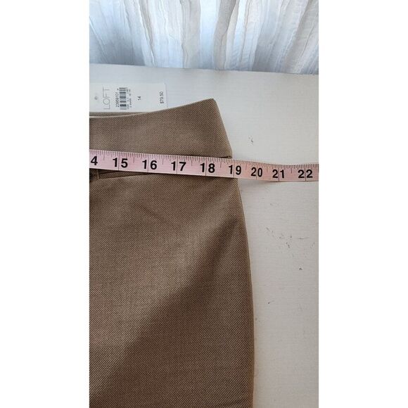 Loft Julie Trouser Size 14 Brown NWT - Picture 6 of 9